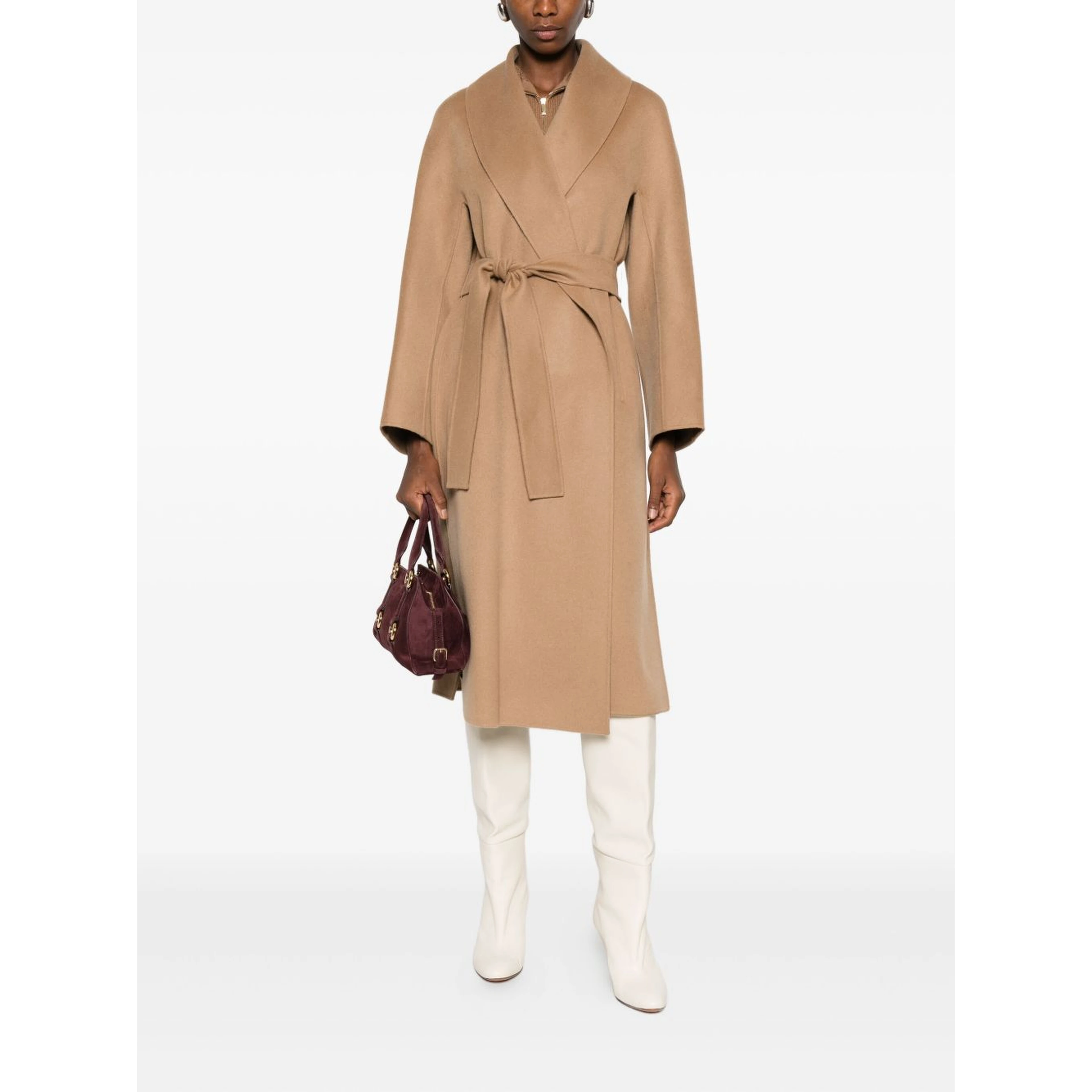 Max Mara Studio Coats Brown