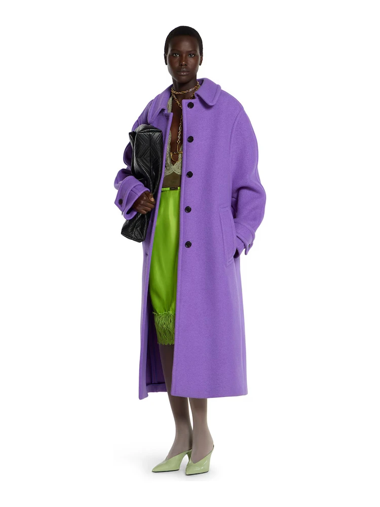 Gucci Coats Purple alternative