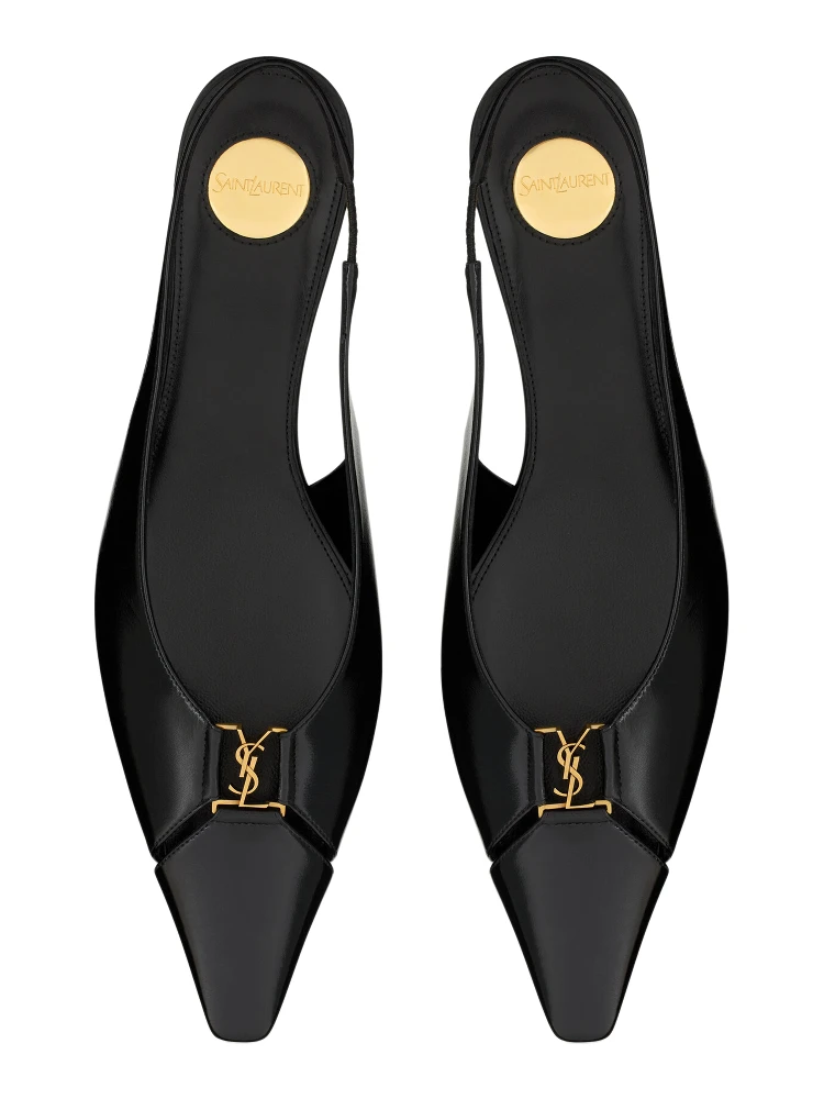 Saint Laurent  Flat shoes Black alternative
