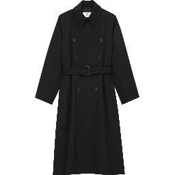 معاطف سان لوران سوداء