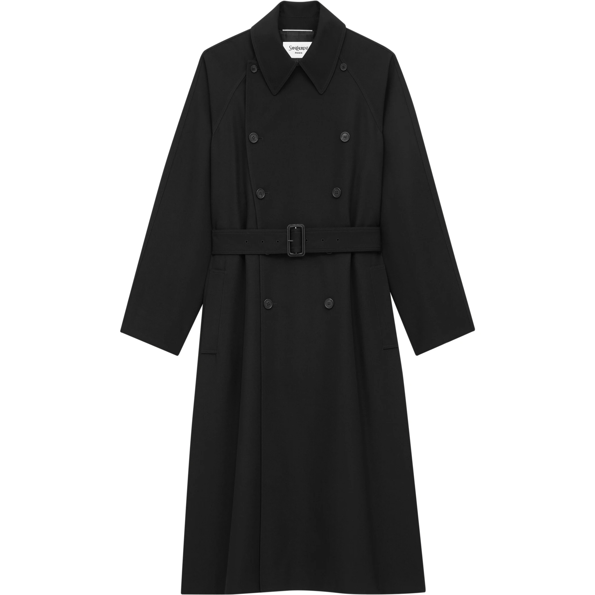 معاطف سان لوران سوداء