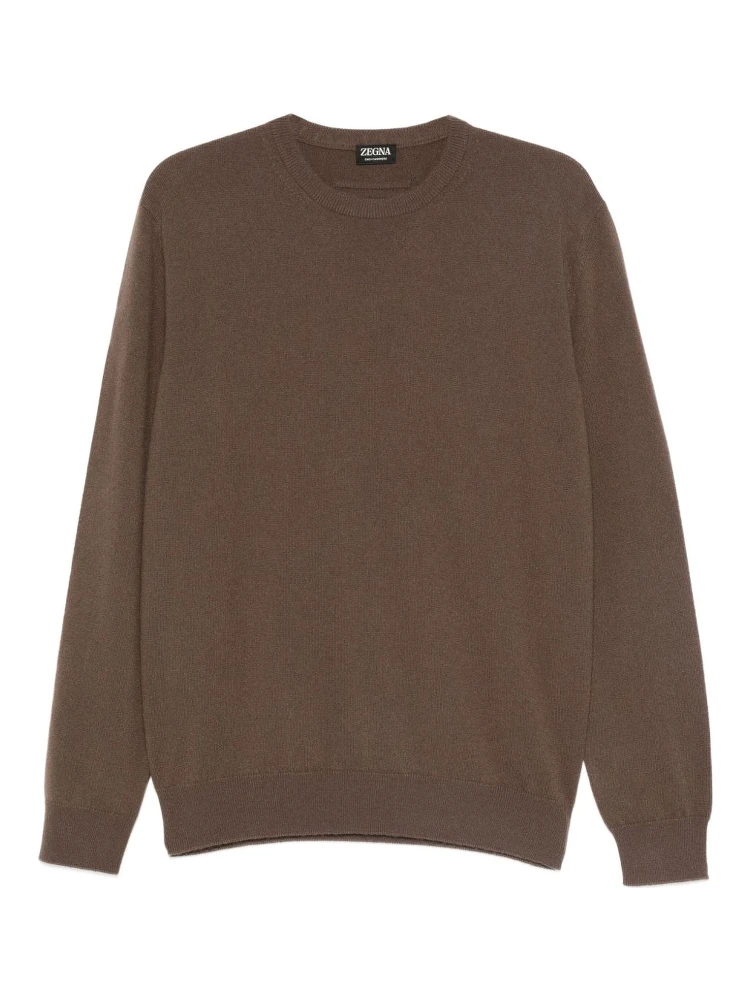 ZEGNA Sweaters Brown