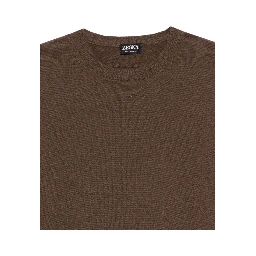 ZEGNA Sweaters Brown