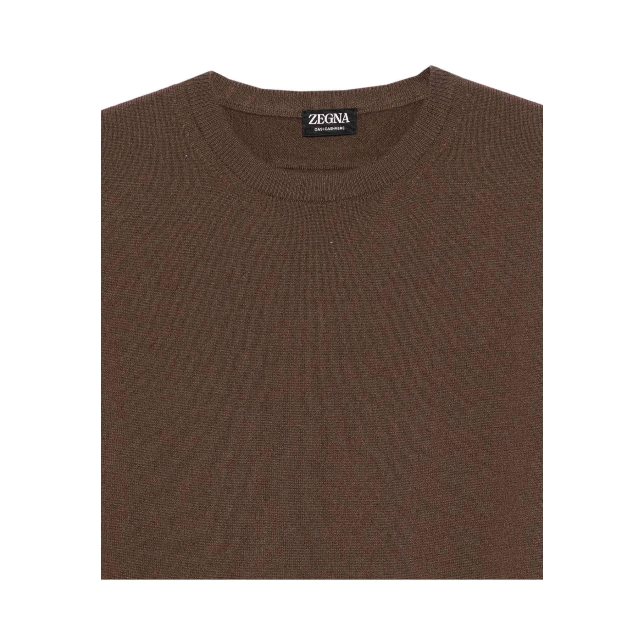 ZEGNA Sweaters Brown