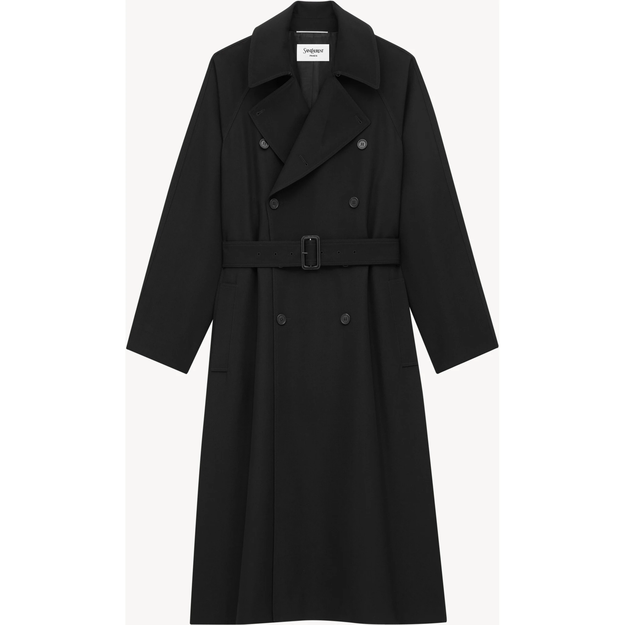 معاطف سان لوران سوداء