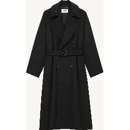 معاطف سان لوران سوداء