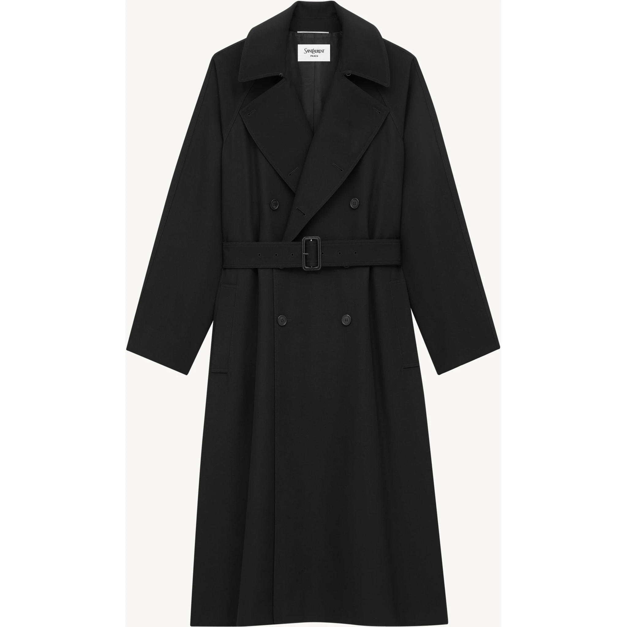 معاطف سان لوران سوداء