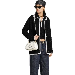 Blondie leather shoulder bag