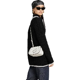 Blondie leather shoulder bag