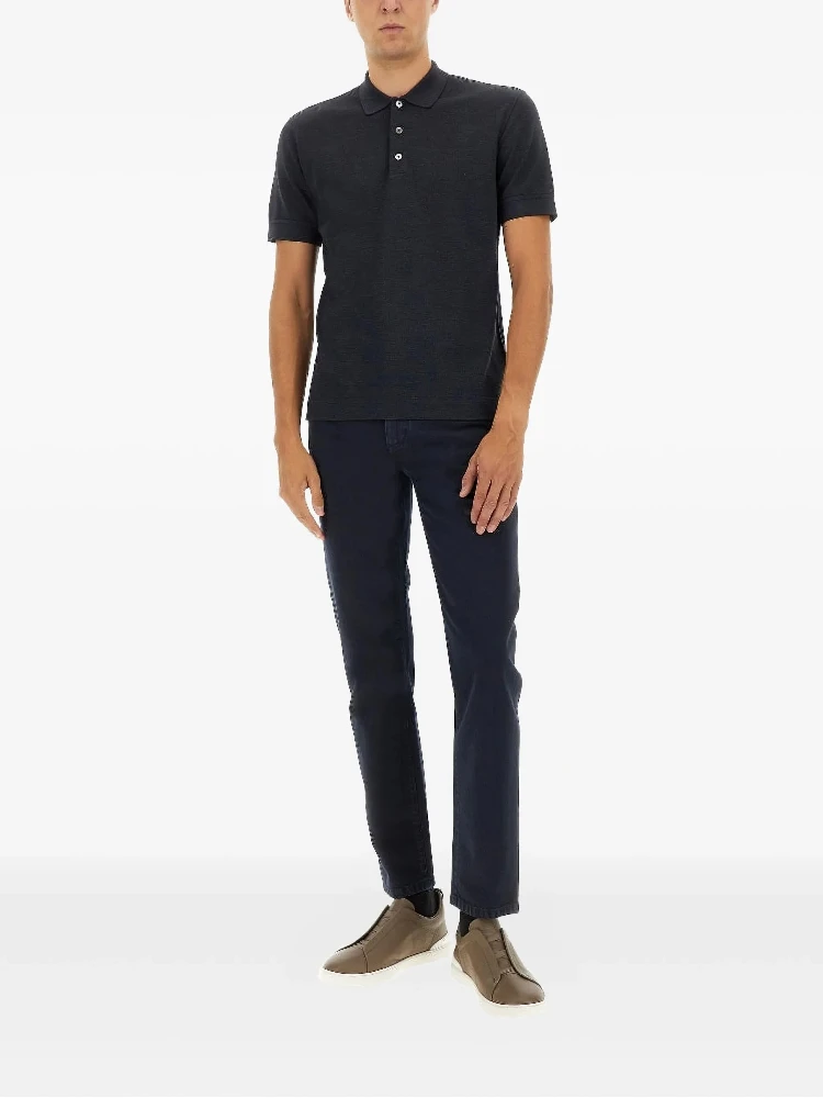 ZEGNA T-shirts and Polos Blue alternative