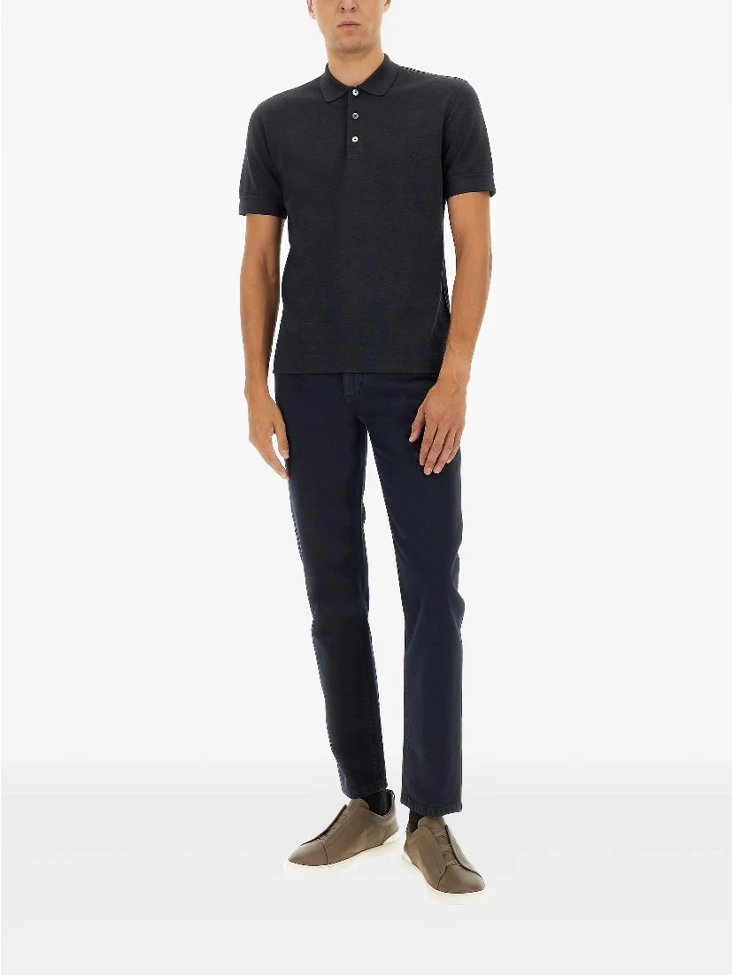 ZEGNA T-shirts and Polos Blue