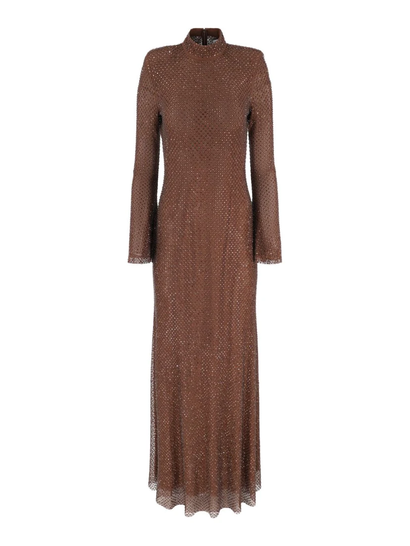 SELF PORTRAIT Dresses Brown