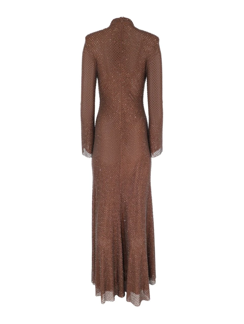 SELF PORTRAIT Dresses Brown