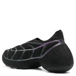 Tk-360 Plus Knit Slip-on Sneakers In Black