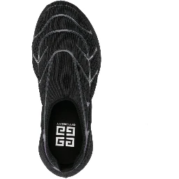 Tk-360 Plus Knit Slip-on Sneakers In Black
