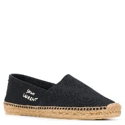 SAINT LAURENT Espadrillas Men Fabric Black