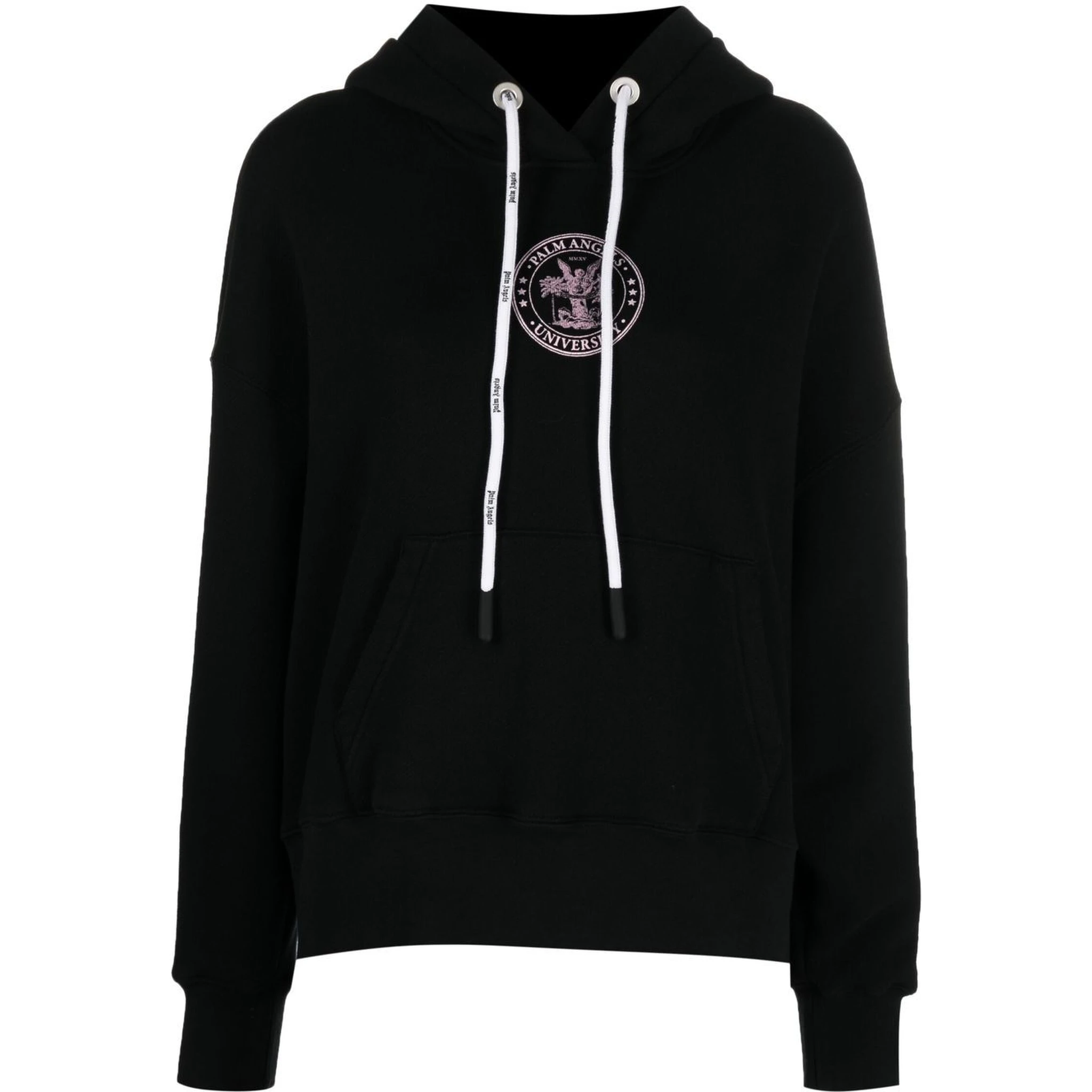 College logo-print hoodie