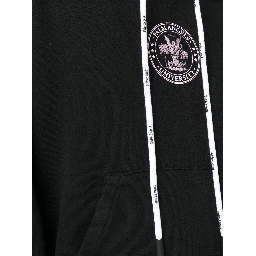 College logo-print hoodie