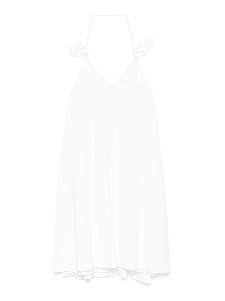 Flamenco Dress In White