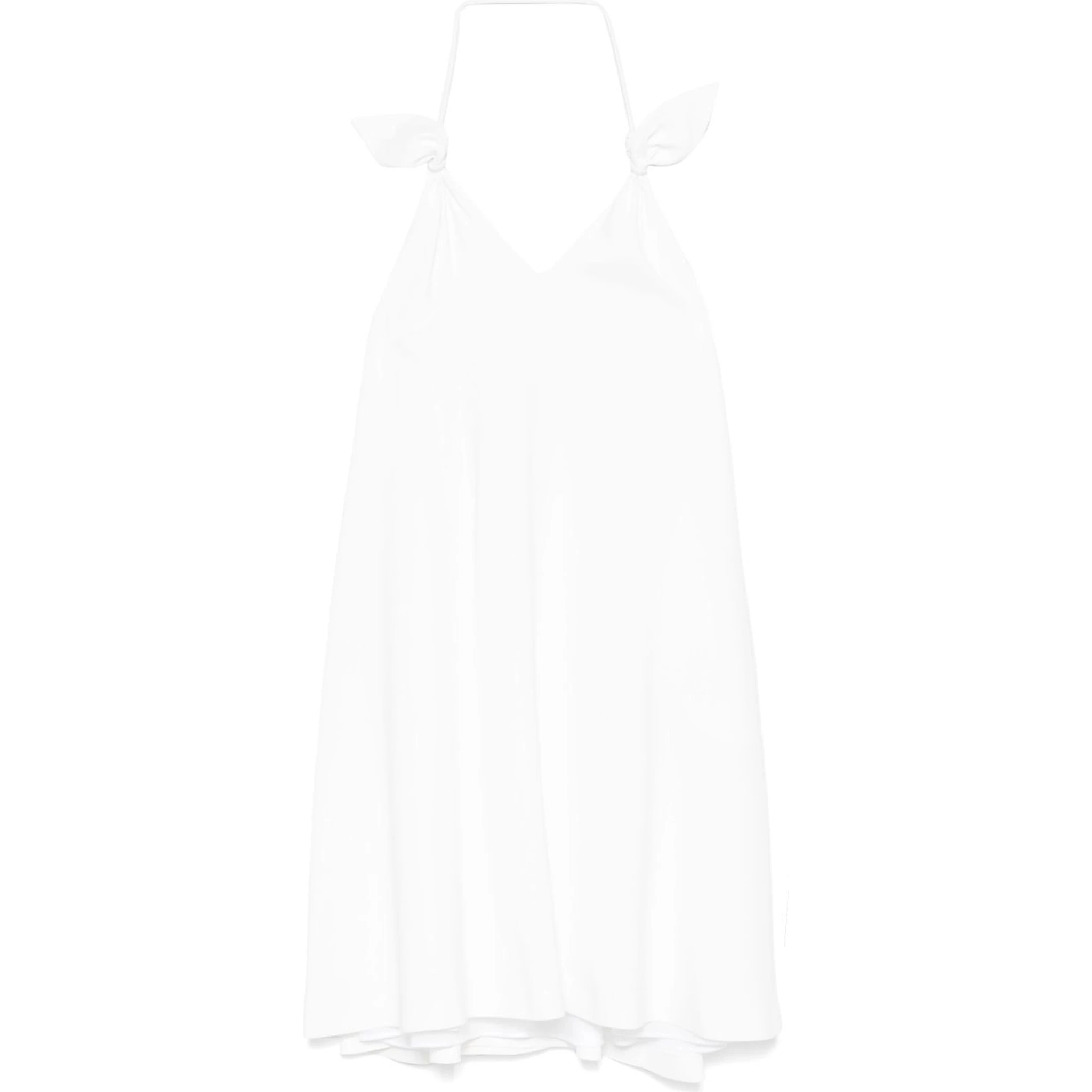 Flamenco Dress In White