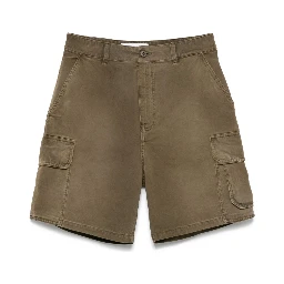 Cargo Bermuda Shorts In Green