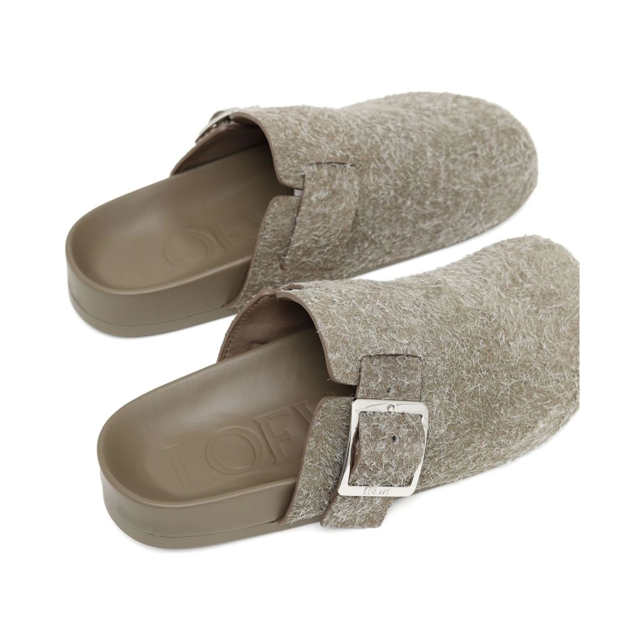 Ease Buckle Mule In Green