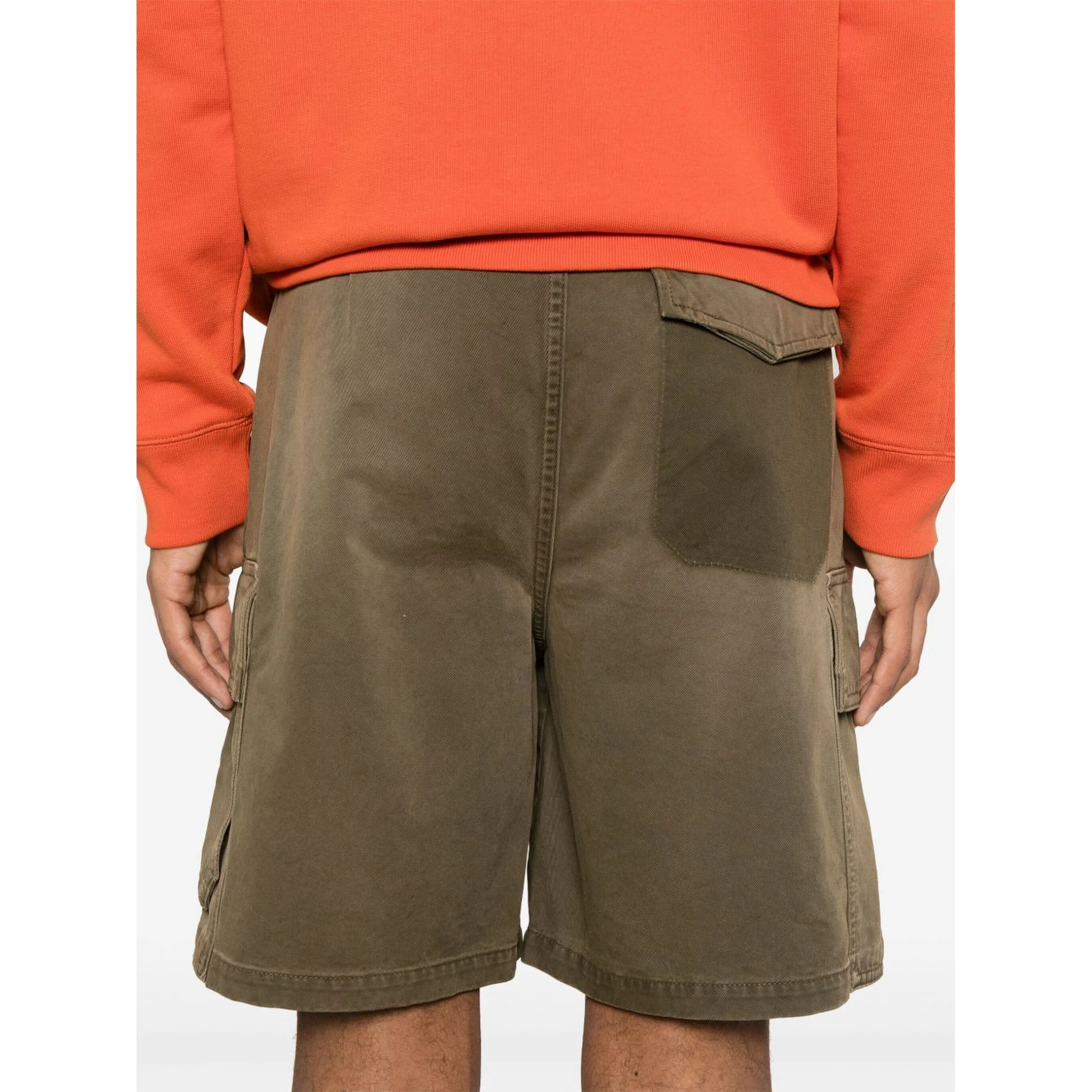 Cargo Bermuda Shorts In Green