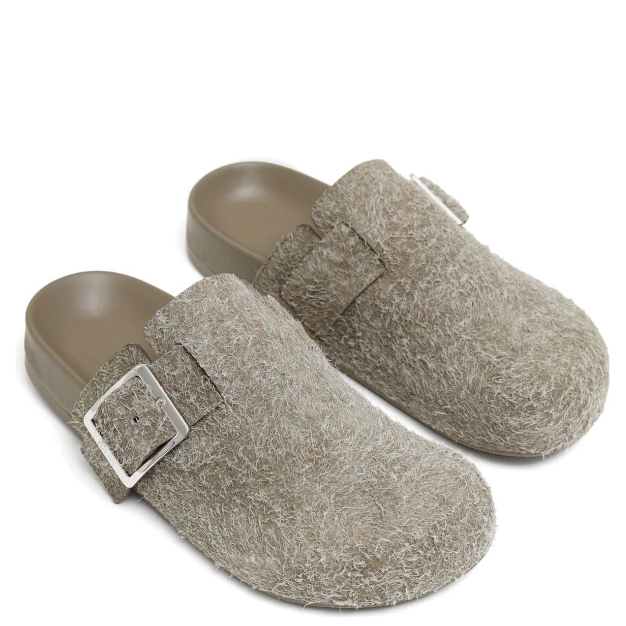 Ease Buckle Mule In Green