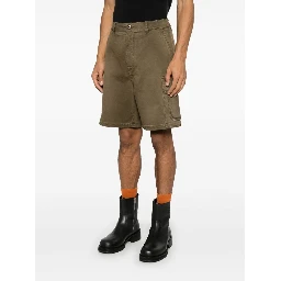 Cargo Bermuda Shorts In Green