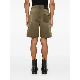 Cargo Bermuda Shorts In Green