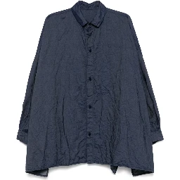 Pleat Detail Shirt In Animal Print