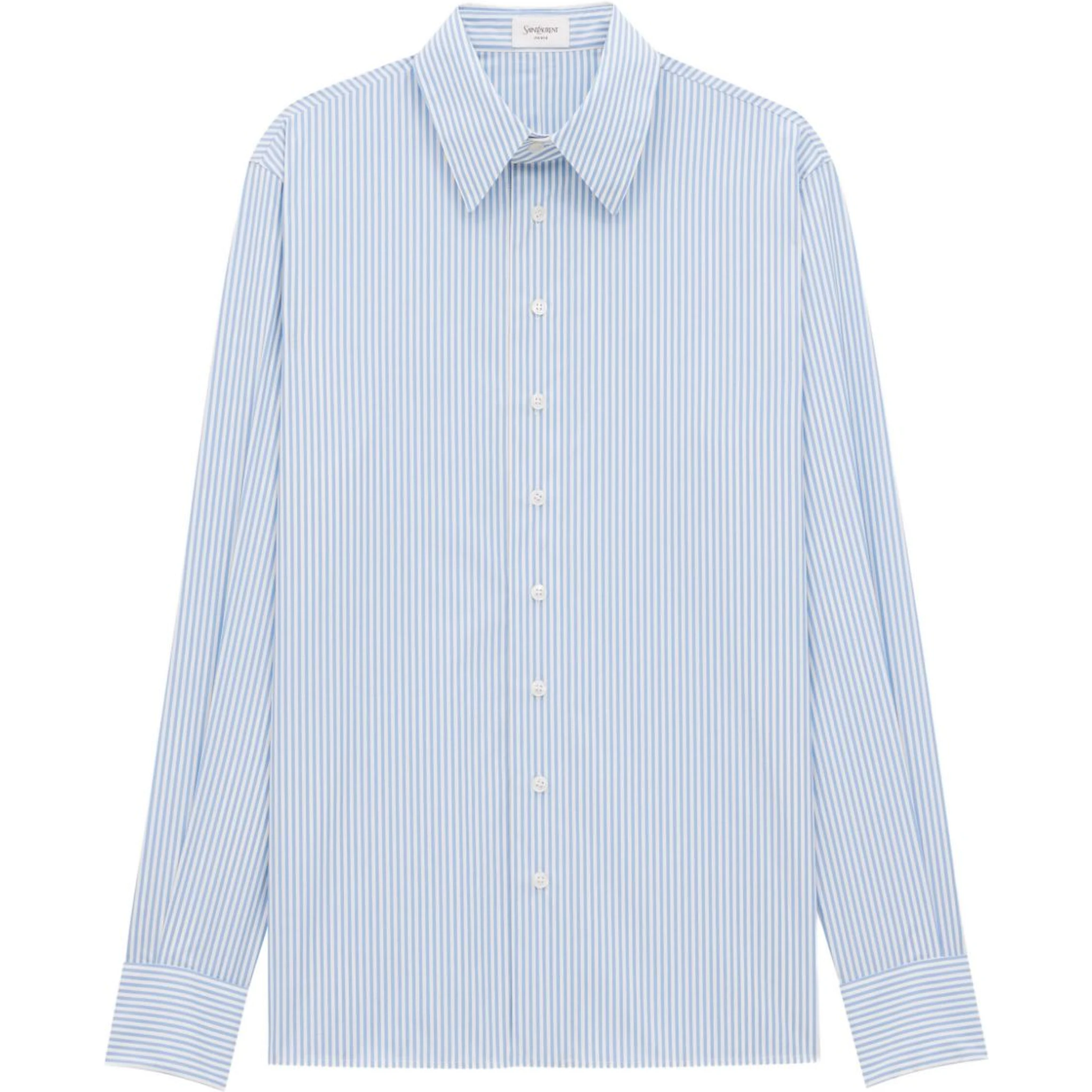 Striped Shirt In Blue