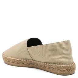 Cotton Ysl Slip-on Espadrilles In 9715 Biscuit