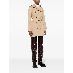 Women's Short Kensington Heritage Trench Coat In Nude