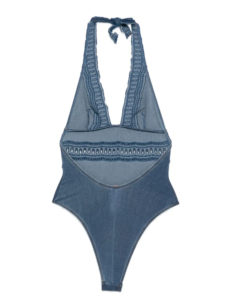 crochet-lace halter swimsuit alternative