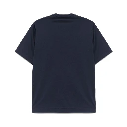 Pocket Crew Neck T-shirt In Blue