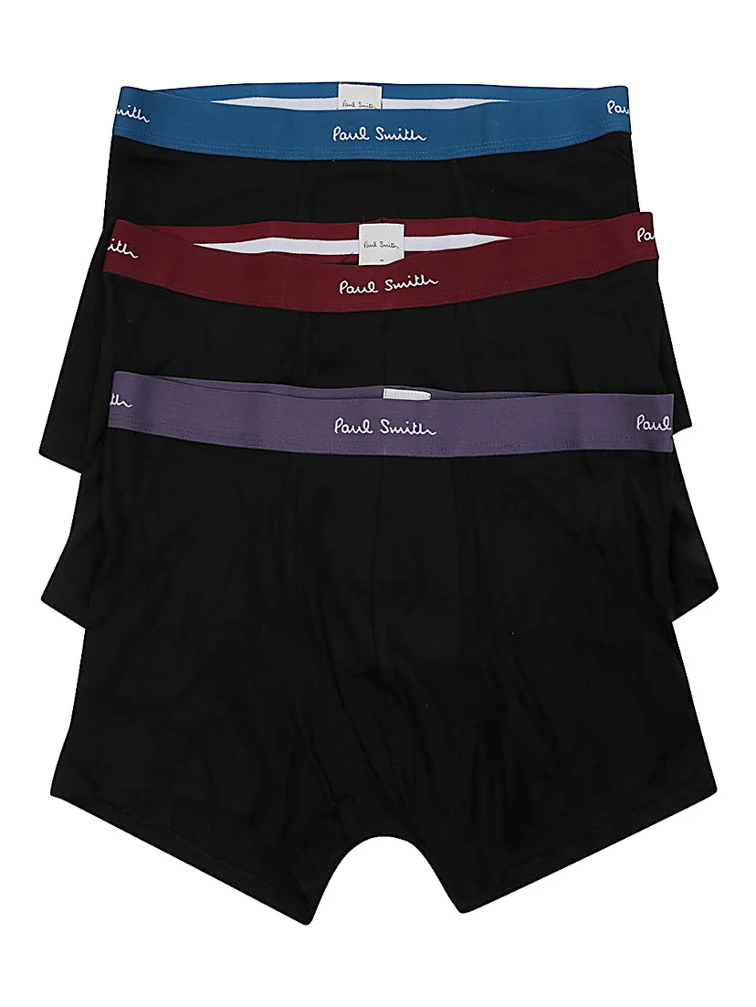Men Logo Boxers - 3 Pack In Multi