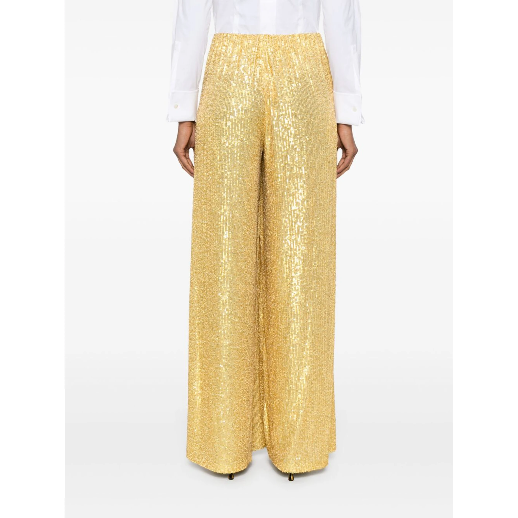 Norma Kamali Trousers Yellow