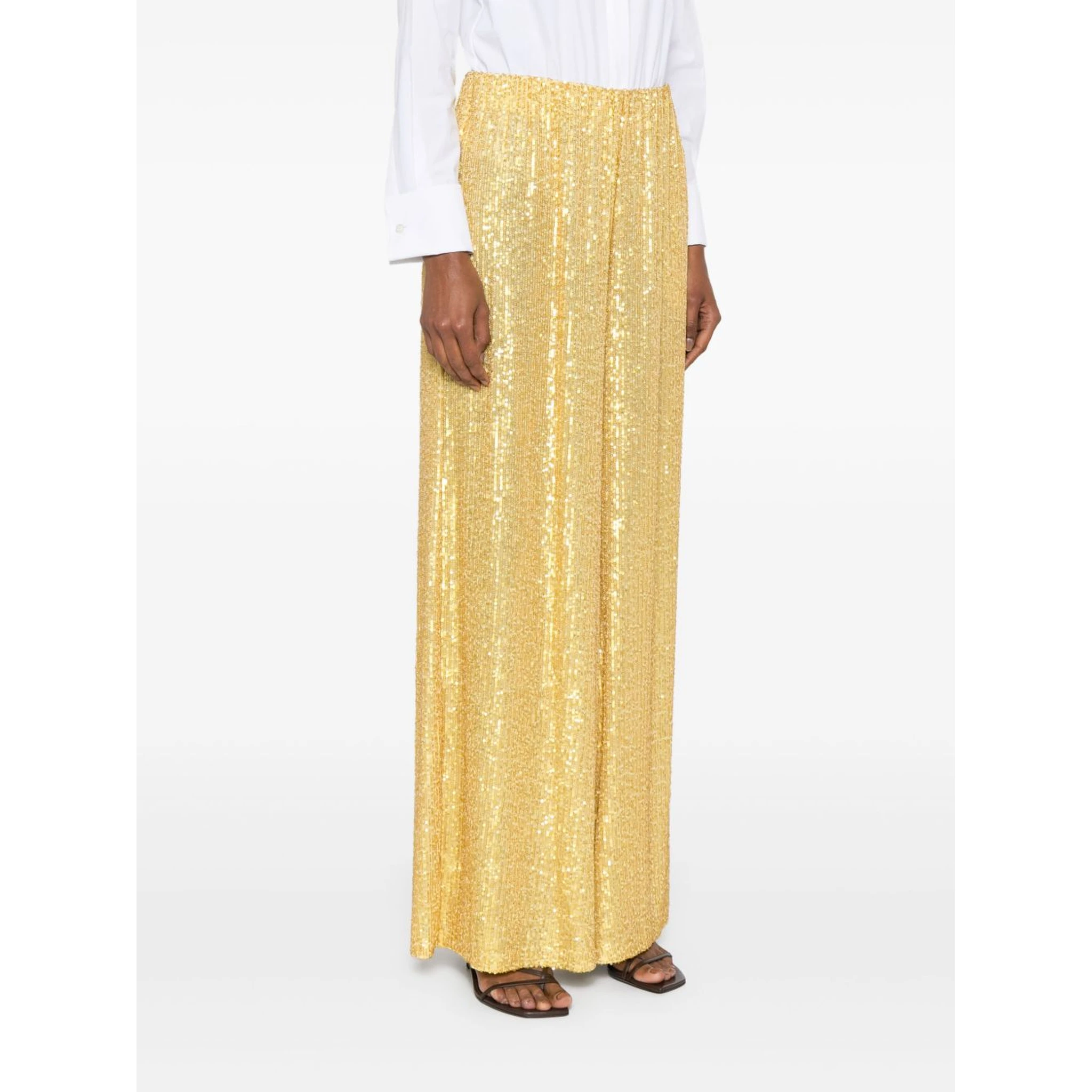 Norma Kamali Trousers Yellow