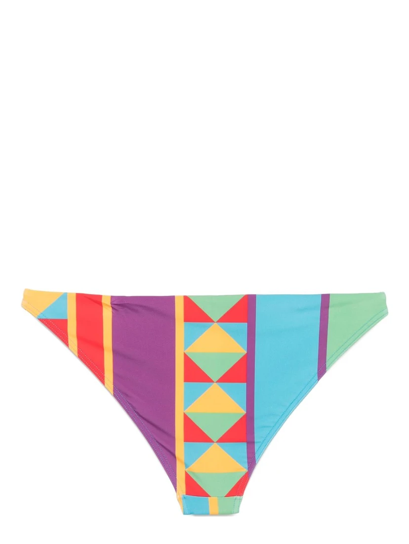 x Paula's Ibiza geometric-print bikini bottoms
