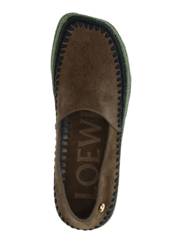 LOEWE PAULA'S IBIZA Flat shoes Brown alternative