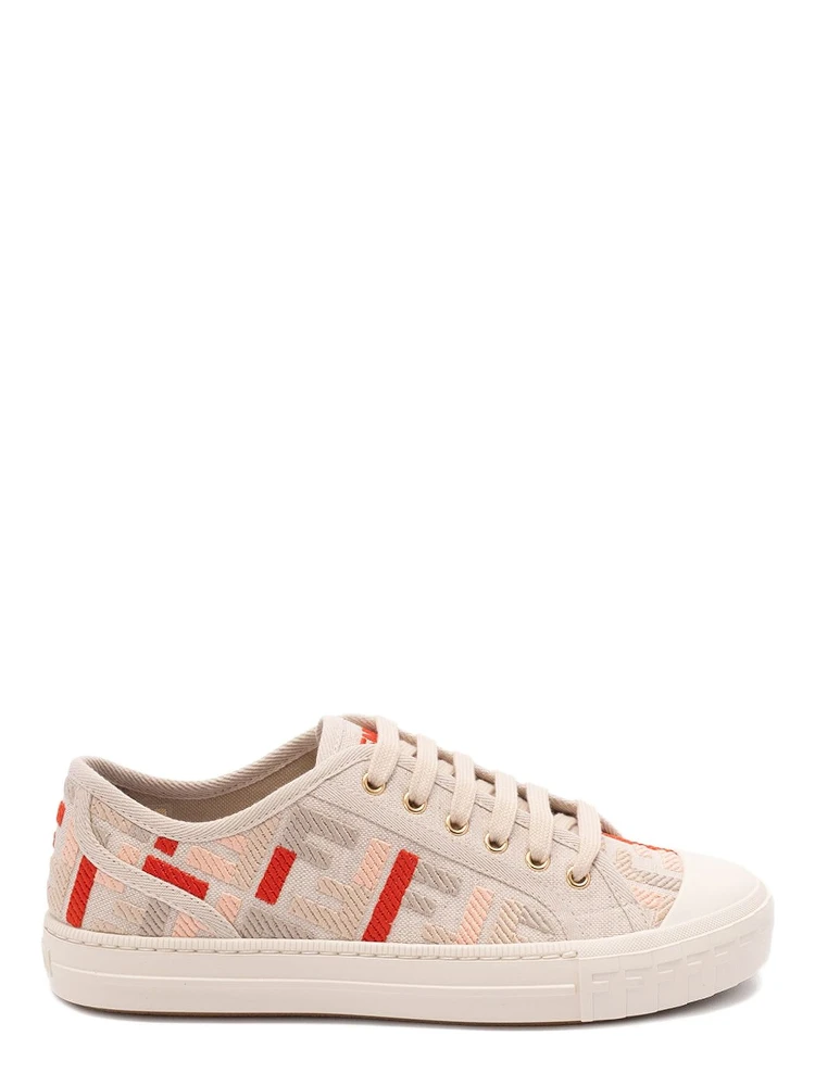 Fendi Domino Canvas In Multi