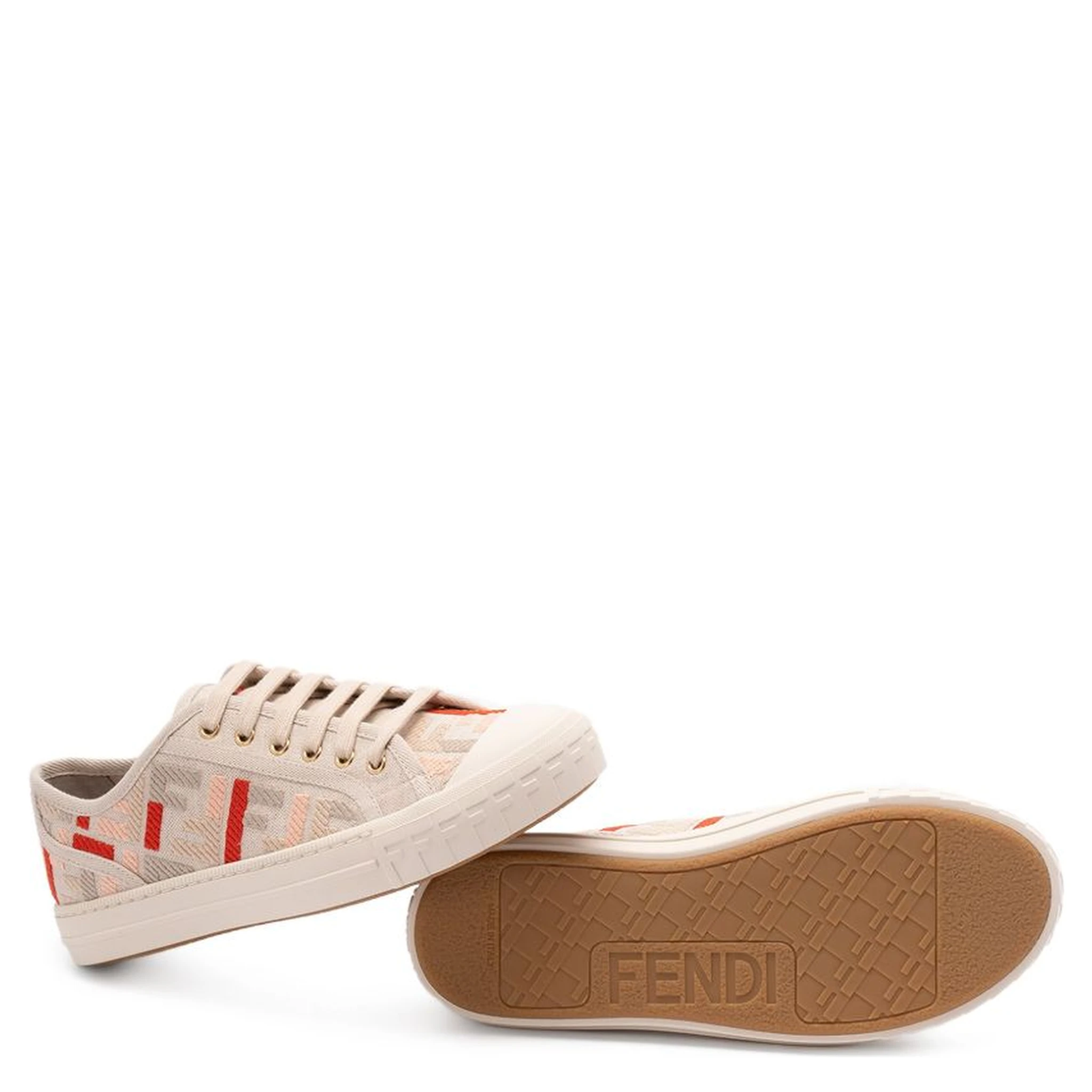 Fendi Domino Canvas In Multi