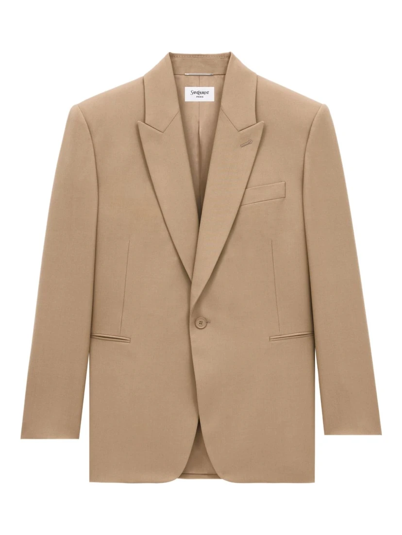 Yves Jacket In Wool Gabardine