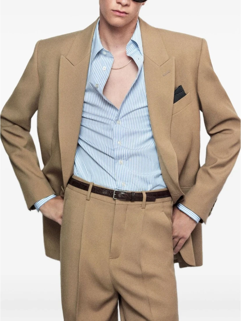 Yves Jacket In Wool Gabardine