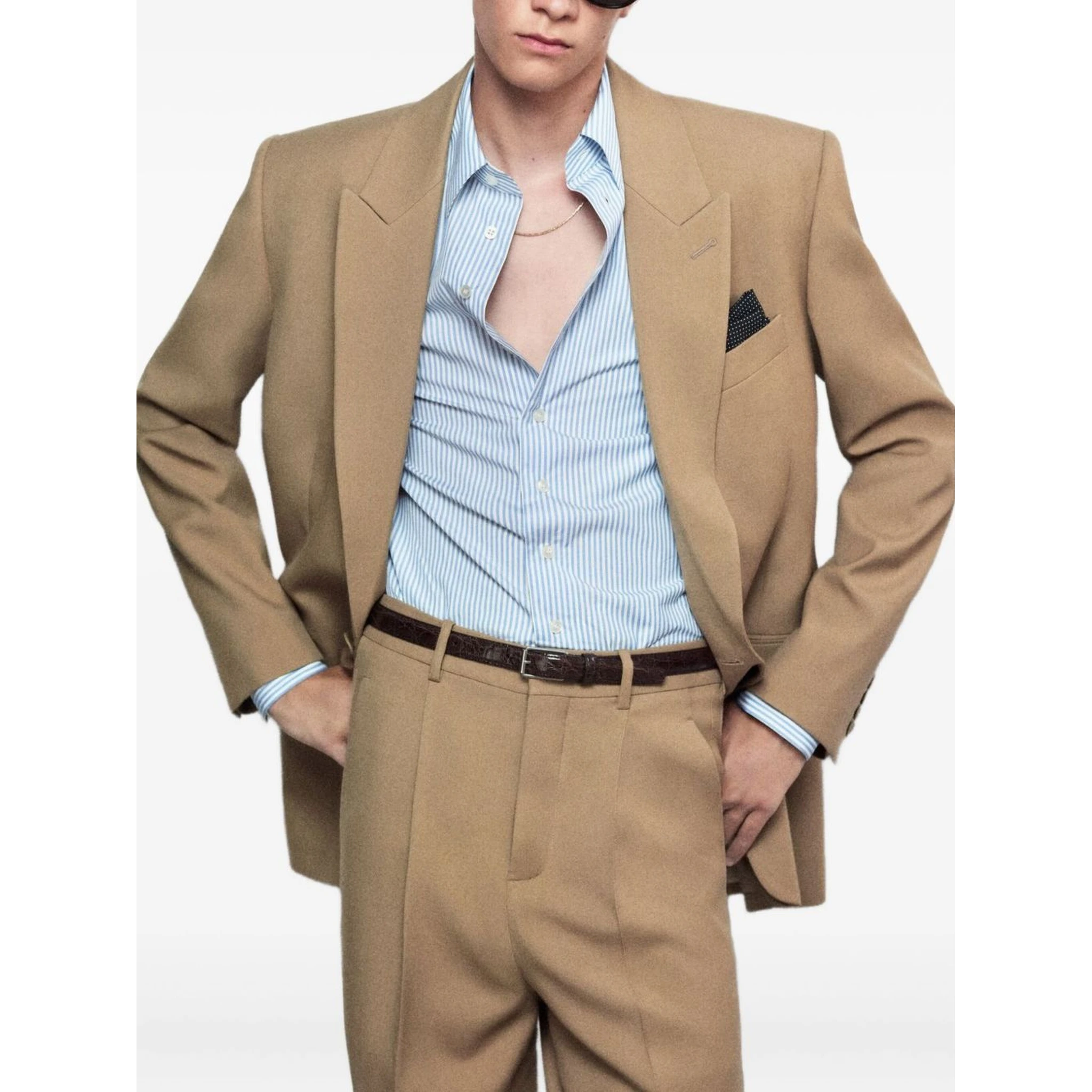 Yves Jacket In Wool Gabardine