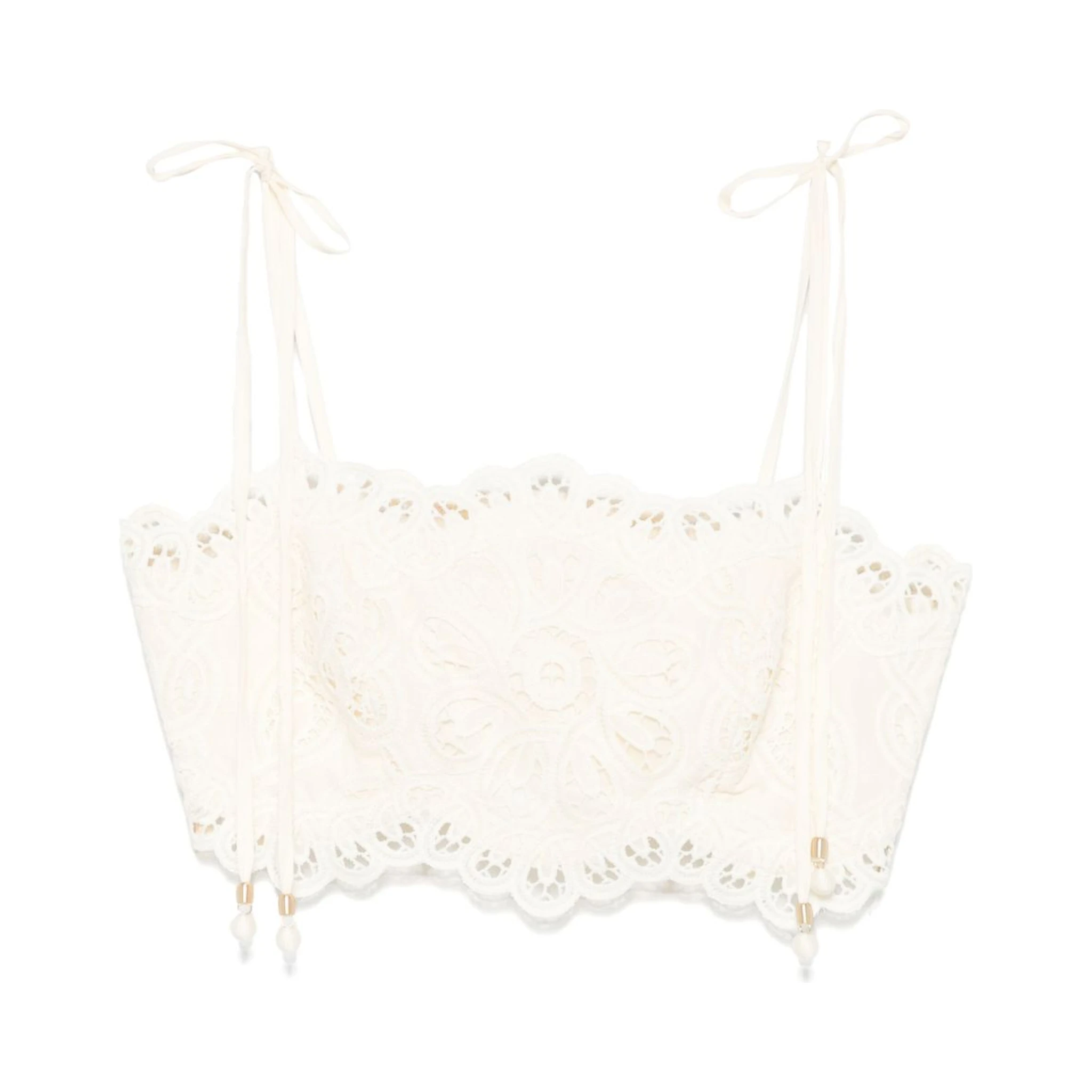 Rhiannon Embroidered Bodice In Neutral