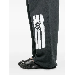 Numbers-motif track pants