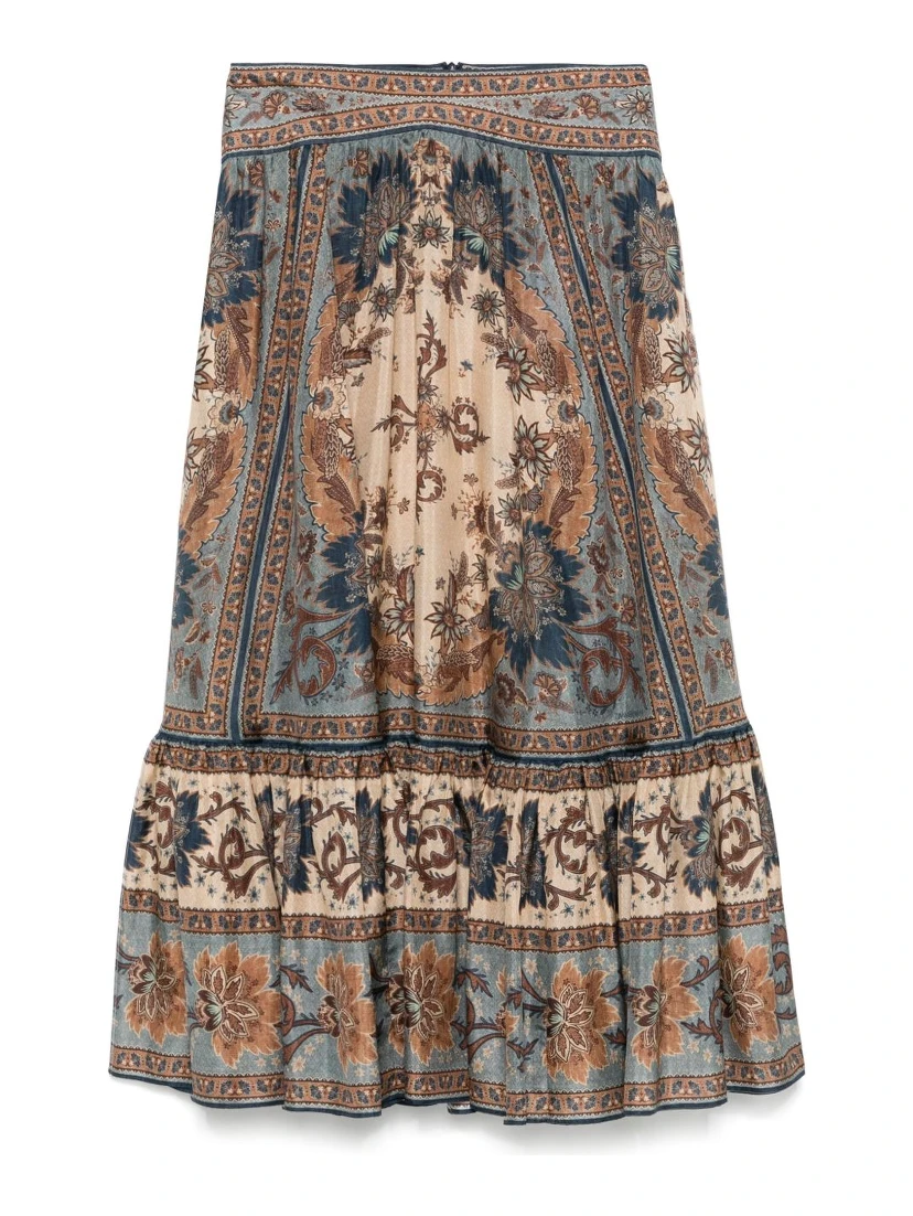 Ascension midi skirt