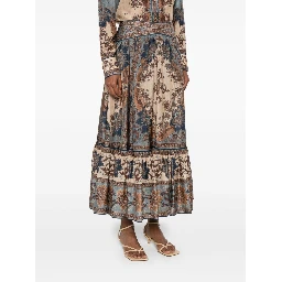 Ascension midi skirt